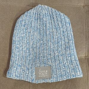 Love Your Melon Light Blue Knit Hat
